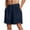 Navy, variant on Mgmyaa Mens Casual Shorts Lightweight Summer Beach Shorts Elastic Waist Drawstring Shorts for Men