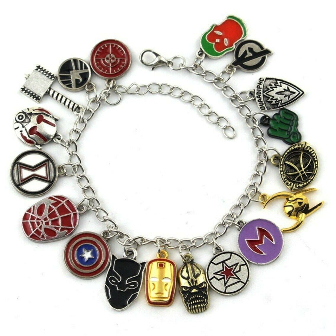 Marvel The Avengers Rubber Bracelet 4 Pack | Hot Topic