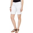 thumbnail image 1 of Shorts de Mezclilla informales Style&co. para mujer blanco 4, 1 of 2