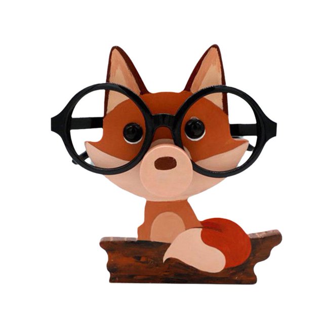 OPDBN Présentoir en Bois pour Lunettes d'Animaux Support de Lunettes