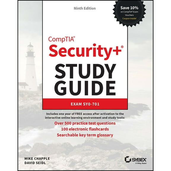 Sybex Study Guide Comptia Security Study Guide with Over 500 Practice Test Questions: Exam Sy0-701, (Paperback)