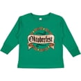 thumbnail image 3 of Inktastic Oktoberfest Pretzels and Leaves Boys or Girls Long Sleeve Toddler T-Shirt, 3 of 5