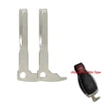 thumbnail image 2 of Phyun 2Pcs Insert Small Key Blank Emergency Key Uncut For Mercedes Benz, 2 of 5