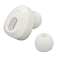 thumbnail image 3 of Auricular único Mini Bluetooth 5.3 Auricular único IPX5 Auricular inalámbrico único impermeable para deportes de negocios Blanco, 3 of 5