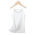 thumbnail image 1 of LYMAYTER Soft Cami Tank Top for 4-14Y Toddler Girls Cute Floral Print Breathable Summer Basic Undershirts, 1 of 8