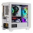 thumbnail image 4 of Velztorm White Mini Pilum Gaming Desktop PC (AMD Ryzen 7 5700X 3.40Ghz, Radeon RX 6700 XT12GB, 16GB DDR4, 2TB PCIe NVMe SSD + 2TB HDD (3.5), 120mm AIO, 750W PSU, AC WiFi, Win 10 Pro) VELZ0093, 4 of 7