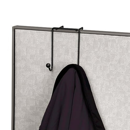- Wire Partition Additions Double Coat Hook (75510), Double coat hook easily mounts over a partition wall By Fellowes