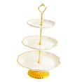 thumbnail image 4 of Soporte para cupcakes, elegante soporte para postres y pasteles para celebraciones de aniversario. L con pie, 4 of 9