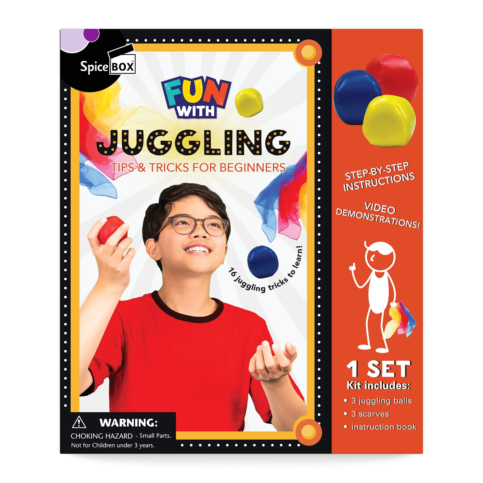 SpiceBox Fun With Juggling Kit: Master the Art of Juggling