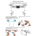 thumbnail image 2 of Tren De Aterrizaje Kit de tren de aterrizaje Extensor de altura Protector de pierna para DJI Mavic Mini 2 Drone, 2 of 6