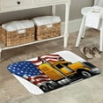 thumbnail image 7 of Pofeuu American Truck Print Flannel Doormats Rug16"x24"Rug Washable Doormats Indoor Outdoor Rugs for Layered Front Door Mats, Porch, Kitchen, Entryway, 7 of 7