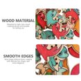 thumbnail image 4 of 100 Pcs Boutons de Couture en Bois Forme de Dauphin, 4 of 7