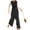Noir, variante sur Celmia Salopette Ample pour Femmes, à Bretelles, Coupe Oversize, Combishort, Jambes Larges, Salopette, Combinaison