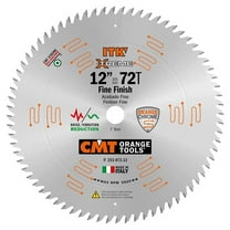 CMT USA 253.072.12 ITK Xtreme 12 Inch 72 Tooth Fine Finish Miter Saw Blade