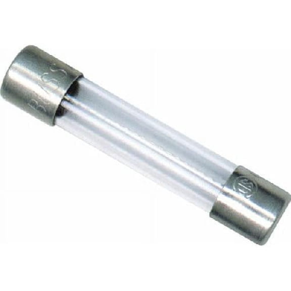 Bussmann Fuse Fast Acting Electronic Equipment 0.5 Amp 250 V 1/4 " X 1-1/4 " Glass Tube 5