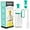 Green, variant on 3-in-1 Olive Oil Dispenser Bottle for Kitchen with Brush and Straw Cleaner. Pour, Drizzle or Brush Vinegar, Soy Sauce and Cooking Oil Container. 18.6oz Glass Oil Cruet/Leakproof Spout (Brown)