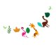 thumbnail image 1 of Lindo Animal Bunting Banner Cumpleaños Baby Shower kids children room Decoración De Navidad, 1 of 9