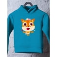 thumbnail image 3 of Cute Fox With Flags Hoodie Toddler -Image by Shutterstock,  5 Toddler, 3 of 4