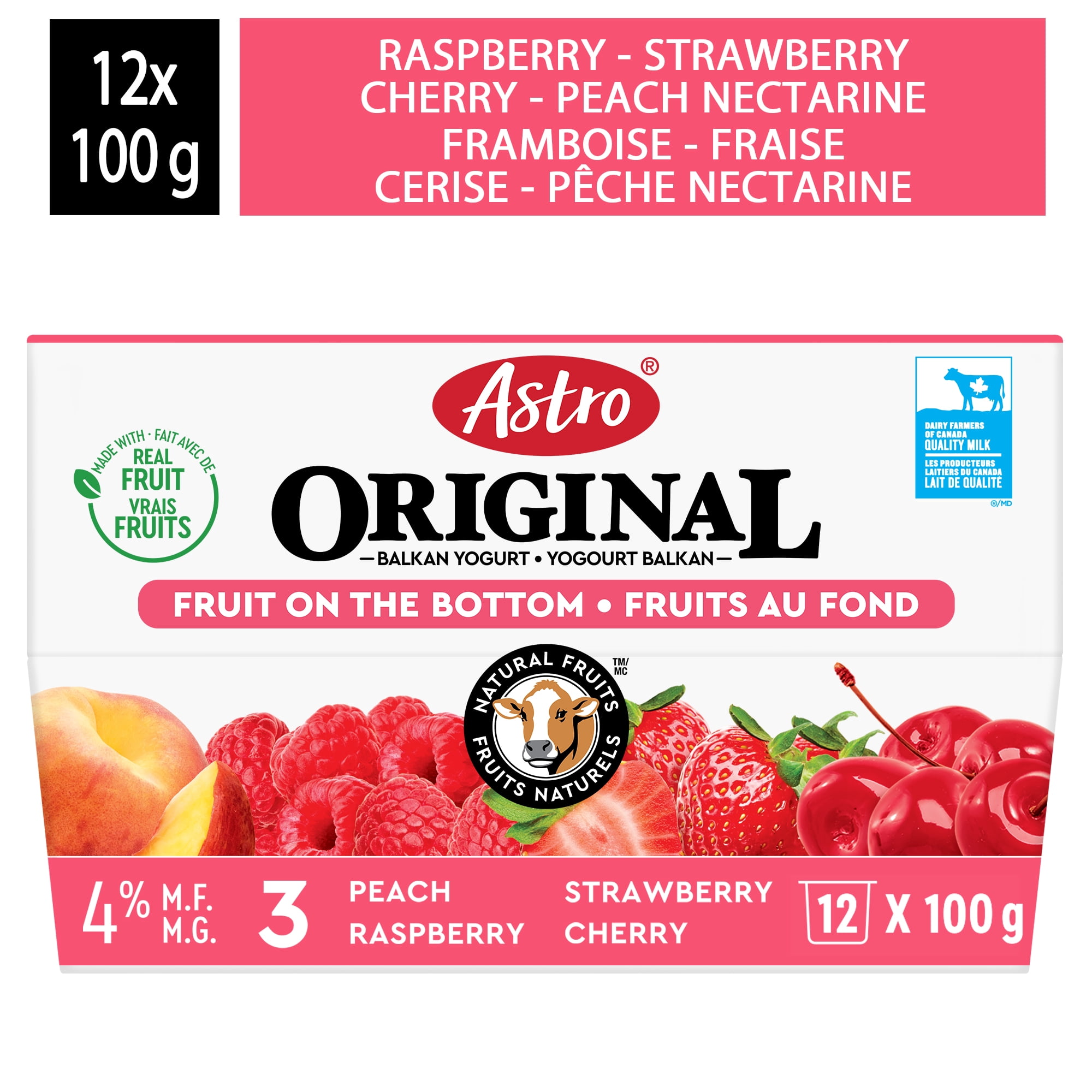Astro Original Fruit on The Bottom Yogurt