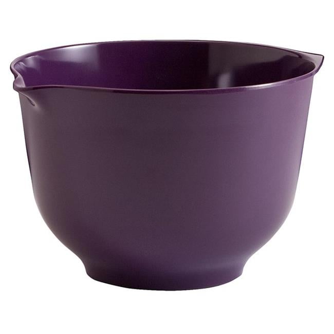 1.5 litre Melamine Mixing Bowl Purple, Pack of 6