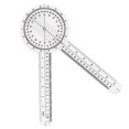 thumbnail image 1 of 12 Inch Goniometer,Transparent Orthopedic Angle Ruler, 1 of 5