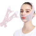 thumbnail image 4 of Máscara de sueño para esculpir la cara de belleza de 3 piezas, máscaras faciales con forma de línea en V, máscara de línea en V para la línea de la cara y la barbilla, máscara facial para do, 4 of 5