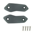 thumbnail image 1 of LOVIVER 2 Pieces Motorcycle Mirror Block Off Plates Decoration Rearview Mirror Parts Gray, 1 of 8