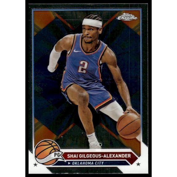 2023 Topps Chrome Shai Gilgeous-Alexander #53