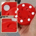 thumbnail image 3 of USHOBE Rondelle de Hockey en Plastique Rouge pour Entraînement Haute Résistance Matériau ABS Durable Usage Intérieur Extérieur, 3 of 8