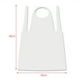 thumbnail image 3 of Zootealy Single-Use Waterproof Oil Resistant Anti-Dust Multi-Function Lastics Apron, 3 of 8