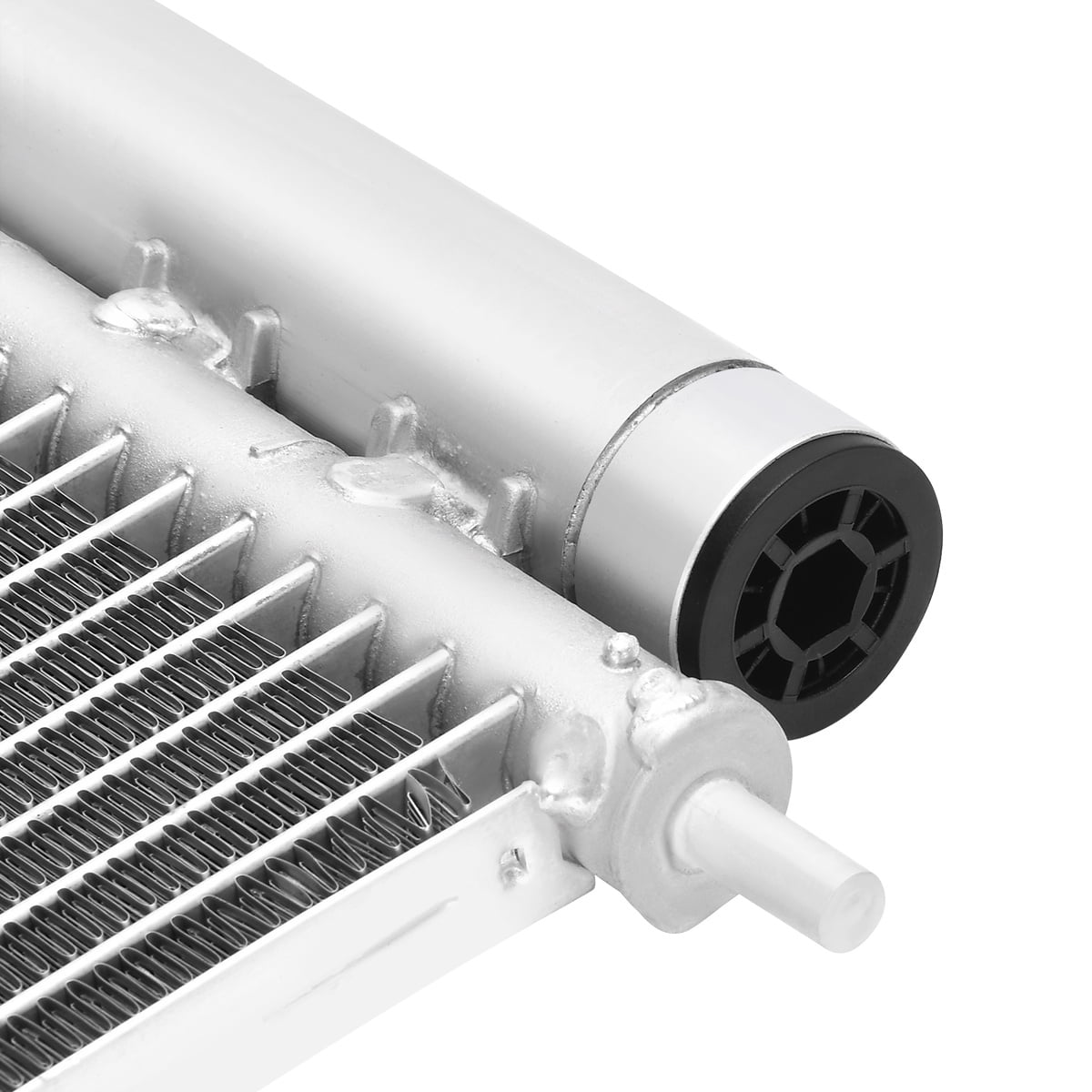 LEDKINGDOMUS AC Condenser Compatible with 2012-2015 Honda Civic L4 1.5L 1.8L 2.4L & 2013-2022 Acura ILX L4 1.5L 2.0L 2.4L, Replacement for OEM# 80110TR0A02, Heavy-Duty Aluminum, Leak Tested