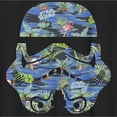 thumbnail image 2 of Boy's Star Wars: A New Hope Stormtrooper Helmet Flamingo Print  Graphic Tee Black Small, 2 of 5