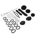 thumbnail image 2 of Kit de 12 accesorios para peinar el cabello, herramienta de peluquería para trenzas y trenzas, 12 unidades, 2 of 11