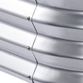 thumbnail image 1 of Maceta de jardín elevada VEVOR galvanizada 48,2 x 24,6 x 11 pulgadas Color plata, 1 of 9