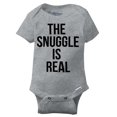 thumbnail image 1 of Snuggle Real Funny Shirt | Cool Baby Gift Idea Cute Newborn Gerber Onesies, 1 of 7