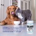 thumbnail image 4 of Collagen+ Ultimate Dog or Cat Food Topper with Greens Probiotics Enzymes Colostrum Glucosamine Omegas Supports Healthy Joints Energy Digestion Immunity, 4 of 5