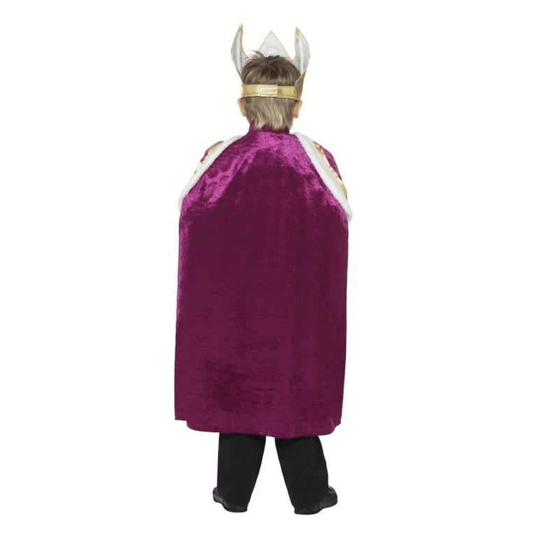 Kiddy King Costume Kids Purple White Kiddy King Costume Kids Purple White