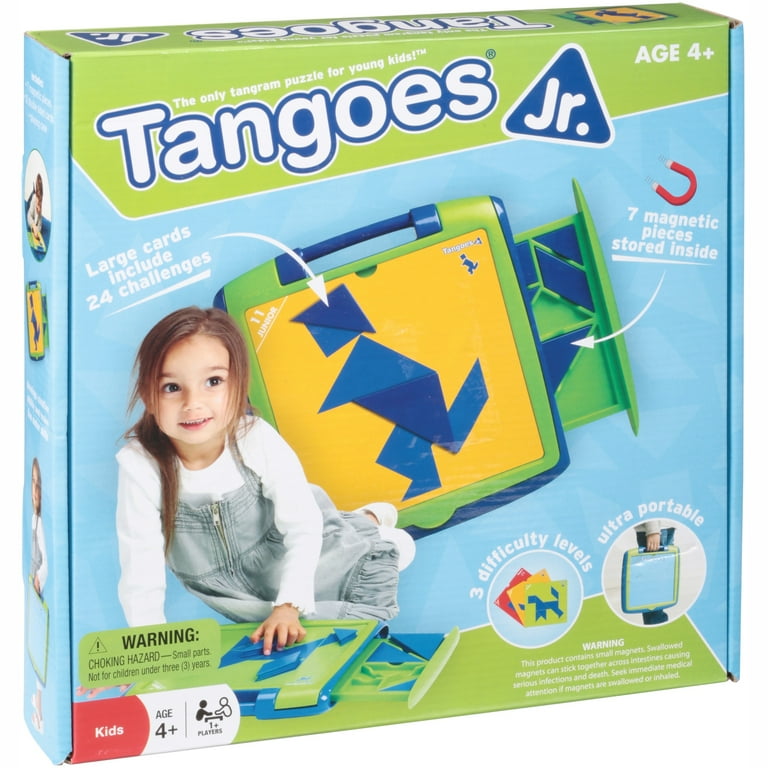 Tangoes Jr. Skill-Building Preschool Tangram Game for Ages 4+