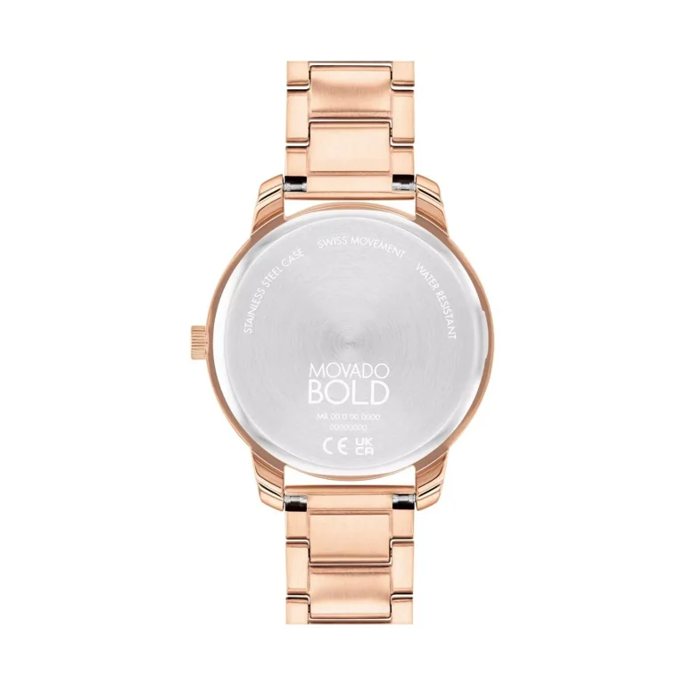 Movado Bold Trend Element Watch, 34mm Pink Leather New In Box ?2024 Women main image 3