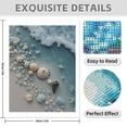 thumbnail image 3 of Diamond Art Kit for Adults, Beach Realistic Seashell Print No.9 Diamond Painting for Adults Beginners, 5D DIY Diamond Art Painting Kits, Colorful Diamond Painting Craft for Home Decor 12x16, 3 of 7