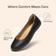 thumbnail image 3 of Zapatos planos DREAM PAIRS cómodos estilo ballet elegantes negros, 3 of 7