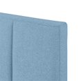 thumbnail image 4 of HomeFare Vertical Channel Twin Headboard in Blue Fabric, 4 of 7