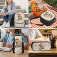 thumbnail image 4 of KUIFORTI Cute Capybara Backpack Set of 5 Kids Backpack for Boys with Lunch Box Pencil Case and Water Bottle Cover Keychain for Kids Teens Elementary Middle School, 4 of 7