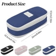 thumbnail image 3 of Big Capacity Pencil Case Large Pencil Pouch Stationery Pen Bag for classroom&nbsp;supplies, 1pcs, 3 of 8
