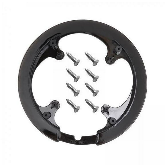amleso 3x42~44T Bike Chain Guard with for Wheel Cover Accessory Black