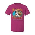thumbnail image 2 of Wild Bobby, Hooked For Life Matthew 4:19 Quotes, Inspirational/Christian, Men's Graphic Tees, Fuschia, X-Large, 2 of 3