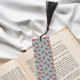 thumbnail image 6 of Kdxio Watermelon Print Metal Tassel Bookmarks,Perfect Gift for Art Lovers and Bookworms Metal Bookmarks for Women, 6 of 8