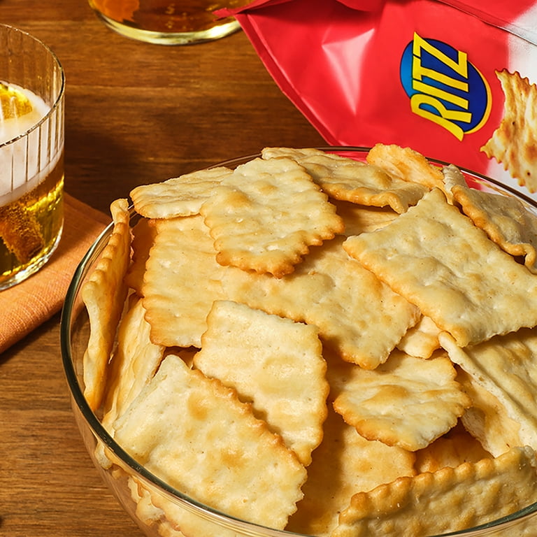 RITZ, Toasted Chips, 8.1 oz, Original Crackers Snack - Walmart.com