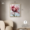 thumbnail image 4 of Doll Memories - Beautiful Reds Flower Canvas Print Fashion Art by Art Remedy, Gold Frame, 24 x 30, 4 of 6