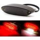 thumbnail image 1 of Luz trasera LED para motocicleta, luz de freno, luz trasera para ATV, luces de matrícula universales (humo), 1 of 5